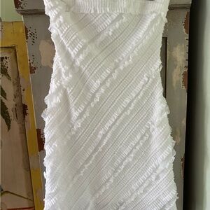 Endless Rose Strapless White Dress